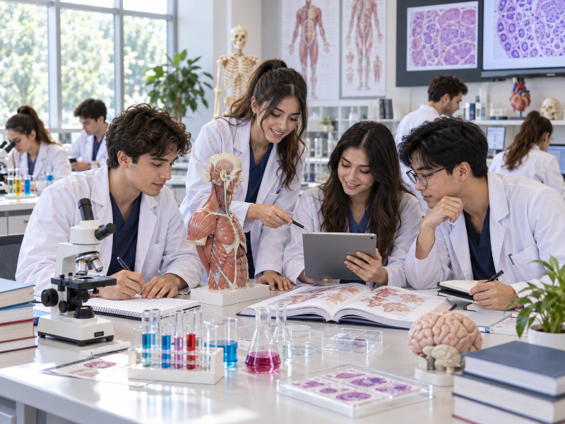 azerbaycan tip universitelerinde ilk donem ders programi nasil